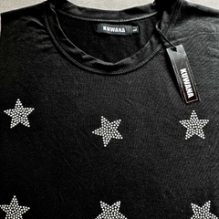 Sudadera Full Stars Black - comprar online