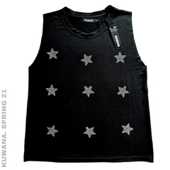 Sudadera Full Stars Black