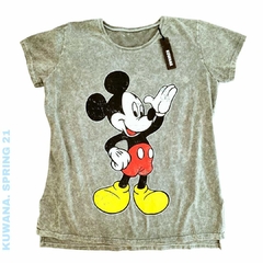 Remera Mickey Soft grey