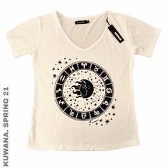 Remera V Zodiacala White Premium