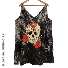 Vestido SKULL OVERSIZE PLUS XL