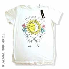 Remera Celestial White