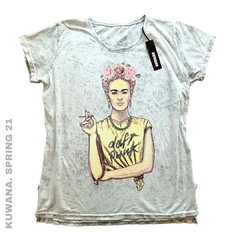 Remera Frida Daft Soft Grey