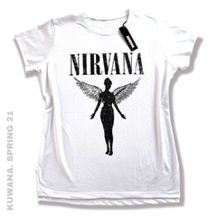 Remera Nirvana White