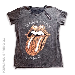 Remera Stone leopard Gillter Nevada