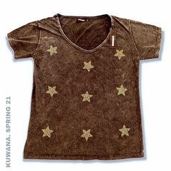 Remera V 3Full Stars GOLD NEVADA PREMIUM