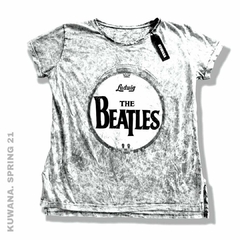 Remera Beatles Soft Grey