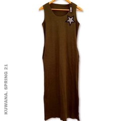 Vestido batic Morley green largo Star en internet