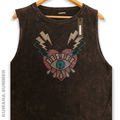 Remeron Vestido Musculosa Nevado Eye Turk - comprar online