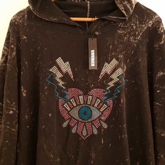 Remerón Hoodie Oversize XXL Eye turk - comprar online