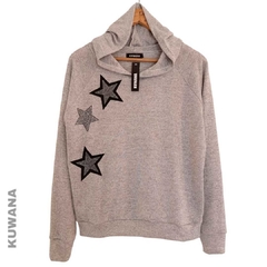 Buzo Hoodie The Stars Grey