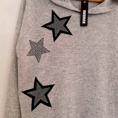 Buzo Hoodie The Stars Grey - comprar online