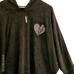 Remerón Hoodie Oversize XXL Love - comprar online