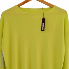 Sweater Hilo LIME en internet