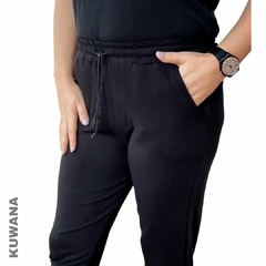 Babucha Algodon Lycra Black - comprar online