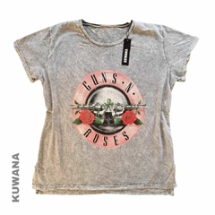 Remera Guns Soft Grey (M/L)