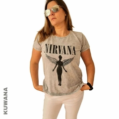 Remera Nirvana Soft Grey M/L - comprar online