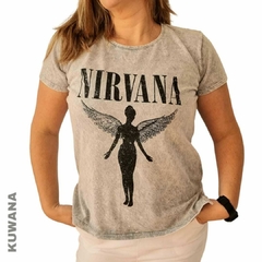 Remera Nirvana Soft Grey M/L