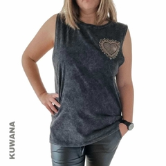 Remeron Vestido L/XL Nevado Love Print - comprar online