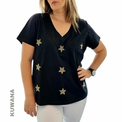 Remera XL Escote V Full Stars