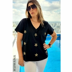 Remera XL Escote V Full Stars - comprar online