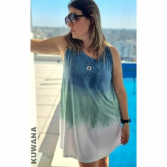 Vestido Batick Esmeralda Green M/L - Kuwana Mayorista