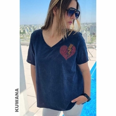 Remera V XL Love Blue - comprar online