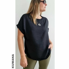 Remerón Crepe Black Oversized en internet