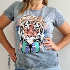 Remera TIgers Soft Grey M/L