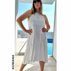 Imagen de Vestido Lino Ximena White