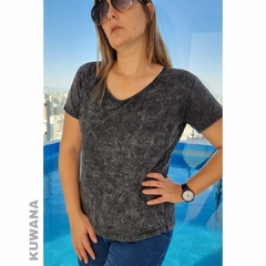 Remera V Basic Nevada PREMIUM - Kuwana Mayorista