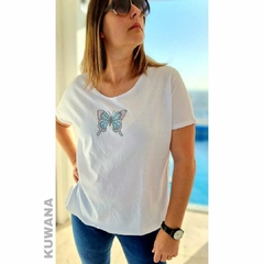 Remera XL Oversize Buterfly