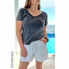 Short Crep White - tienda online