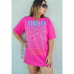 Remerón Oversize LXL Smile Fucsia