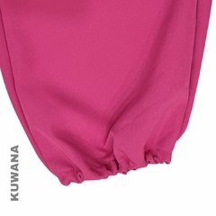 Pant Parachute Fucsia - Kuwana Mayorista