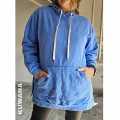 Buzo Oversized XL FRIZA Wash BLUE