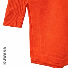 MAXI Sweater BREMER Largo NARANJA (XL/XXL) - Kuwana Mayorista