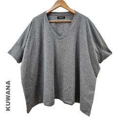 Remerón V Manga 3/4 OVERSIZE (XXL) Gris