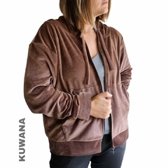 Campera Plush PREMIUM Chocolate