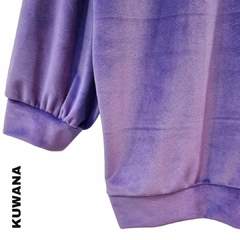 Buzo MAXI Oversized (XL/XXL) PLUSH VIOLETA - comprar online