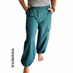 Pant Parachute Green - comprar online