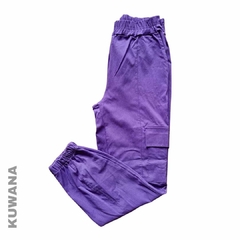 Pantalòn cargo elastizado Violeta (38 al 50) en internet