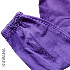 Pantalòn cargo elastizado Violeta (38 al 50) - comprar online