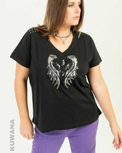 Remera V Wings Shine Lentejuela en internet