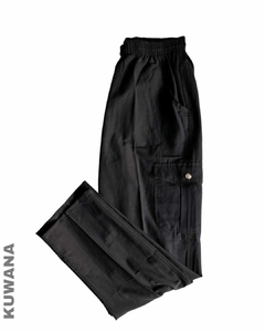 Pantalòn cargo amplio BLACK (40 al 52) en internet