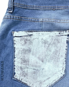 Imagen de Jean elastizado Denim Estampa Silver (40 al 54)