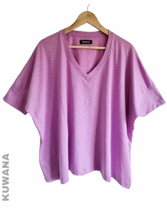 Remerón V Manga 3/4 OVERSIZE (XXL) Lila