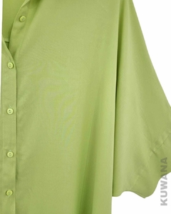 Maxi Camisa XXL VERDE SOFT - comprar online