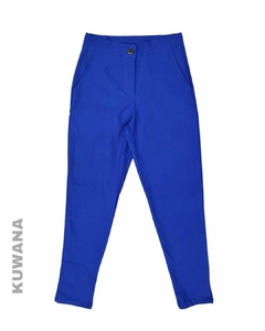 Pantalòn Natacha elastizado AZUL (38 al 50)