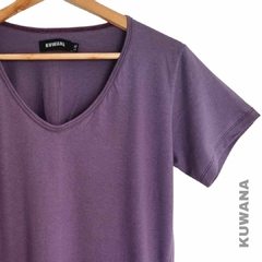 Remera V Basic PURPLE (4 talles) - comprar online